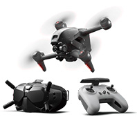 Гоночный дрон DJI FPV от 0 до 100 км/ч за 2 секунды