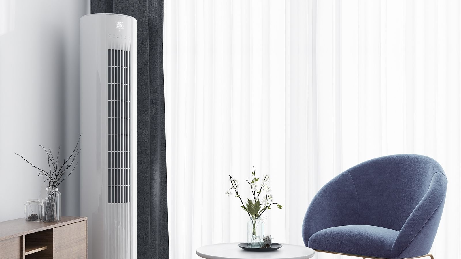 Кондиционер Xiaomi Vertical Air Condition C1 - умный, тихий, вертикальный