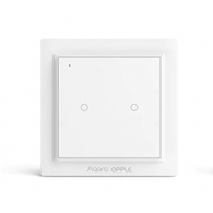 Умный беспроводной выключатель Xiaomi Aqara Opple Smart Switch Apple Homekit Wireless Version 2 кнопки (WXCJKG11LM)