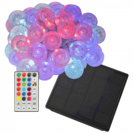 Светодиодная гирлянда на солнечной батарее Xiaomi Jinwu Garland 50LED Solar Remote Control 9.35m (SL1936A-50)