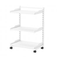 Стеллаж напольный на колесах Xiaomi Have Fantastic Home Adjustable Kitchen Microwave Oven Rack (3 уровня)