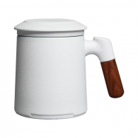 Керамическая кружка Pinztea Ceramic Cup White 9.3х11.5 cm