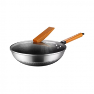 Сковорода-вок Xiaomi Mensarjor Stainless Steel Pan 30 cm (MGGJ-TY2102)