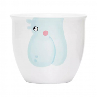 Керамическая кружка с рисунком Jing Republic Ceramic Cup Hippo