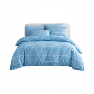 Комплект постельного белья Xiaomi Como Living Bed Sheets Line Blue 1.2m