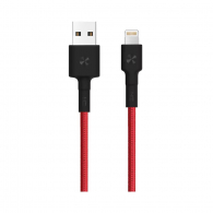 Кабель USB-Lightning for Apple iphone all ZMi AL823 Kevlar Red 30 см