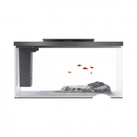 Умный аквариум с оформлением Xiaomi Petkit Origin Intelligent Fish Cylinder with Landscaping Twilight Jump Shadow Set 10L