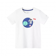 Непромокаемая детская футболка Xiaomi Supield Technology Pure Cotton Hydrophobic Anti-Fouling T-Shirt Model Space (размер 160)