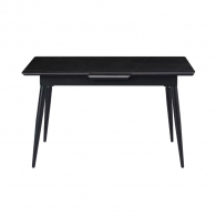 Стол обеденный раздвижной со столешницей из керамогранита 8H Jun Rock Board Telescopic Dining Table 1.3-1.6 m Black (YB2)