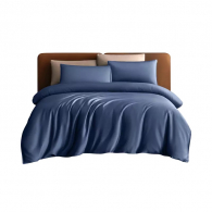Постельное белье из хлопка Xiaomi Deep Sleep Luxury Sateen Kits 1.5m Blue