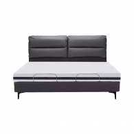 Умная двуспальная кровать Xiaomi 8H Milan Smart Leather Electric Bed S 1.5 m Grey Blue DT4 (без матраса)