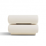 Прикроватная тумбочка c беспроводной зарядкой Xiaomi Linsy Rotating Bedside Table Size L (TD880-A)