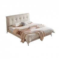 Двуспальная кровать Xiaomi Linsy Ecological Cloud Leather Model 1.8 m Beige (BC360-A) (без матраса)