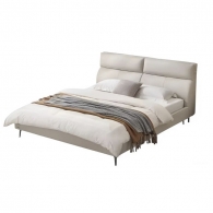 Двуспальная кровать Xiaomi Linsy Leather Bedwithout Storage Bed 1.8 m Beige (TPC098-A) (без матраса)