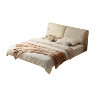 Двуспальная кровать Xiaomi Linsy Suspension Soft-Packed Bed 1.8 m White (TBC722-A) (без матраса)