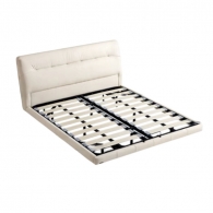 Двуспальная кровать Xiaomi Linsy Silicone Leather Bed 1.8 m White (TBC721-B) (без матраса)