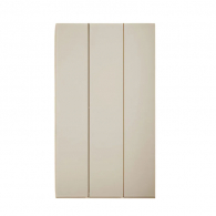 Шкаф с выдвижными ящиками Xiaomi Linsy Three-Doors Wardrobe With Drawer Coffee 1190 mm White/Grey (TV3D-A)