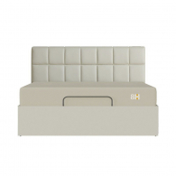 Умная двуспальная кровать Xiaomi 8H Dun Dun Double Electric Bed With Side Opening 1.5 m Pearl White (умное основание DT11 и ортопедический матрас TZ Ultra)