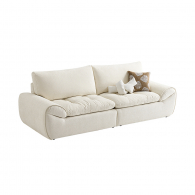 Диван на 2 места Xiaomi Linsy Sofa Made Of Anti-Vandal Fabric 2520 mm White (BS692-A)