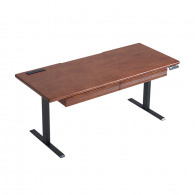 Стол с электрическим подъемным механизмом Xiaomi Linsy Current Solid Wood Electric Standing Desk 1500x750 mm Walnut (BG100-A)