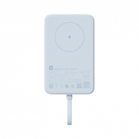Внешний аккумулятор с поддержкой беспроводной зарядки Xiaomi Mi Magnetic Power Bank With Cable USB-C 10000mAh 33W Blue (WPB1007MI)