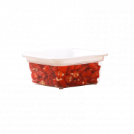 Набор квадратных контейнеров Xiaomi Jubilee Dragon Kitchen Transparent Refrigerator Square Storage Box 220 мл (3шт.)