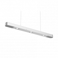 Умный подвесной светильник со встроенными колонками Xiaomi Luzense Audio Chandelier Silver (DHE-QO17C509CWXX0)