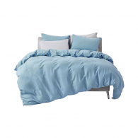 Антибактериальное постельное белье из хлопка Xiaomi 8H Super Soft Thermal Insulation Linens J9 1.8m Light Blue