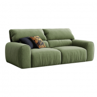 Диван на 2 места Xiaomi Linsy Сorduroy Sofa With High Backrest 2200 mm Green (BS628-A)