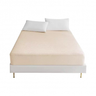 Противоклещевой водонепроницаемый наматрасник Xiaomi Deep Sleep Tencel Anti-mite Waterproof Mattress Cover 1.2m Beige