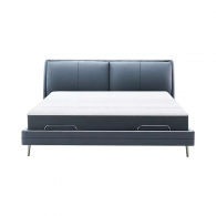 Умная двуспальная кровать Xiaomi 8H Smart Electric Bed Pro Milan TZ 1.5 m Gray Blue (умное основание DT3 и ортопедический матрас TZ)
