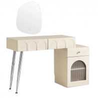 Комплект Туалетный столик и зеркало Xiaomi Linsy Set Of Dressing Table And Mirror In Cream Style (TO4C-A+02-A)