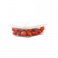 Набор прямоугольных контейнеров Xiaomi Jubilee Dragon Kitchen Transparent Refrigerator Rectangular Storage Box 200 мл (3шт.)