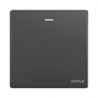 Выключатель Xiaomi OPPLE Wall Switch Socket K05 Black Single Control