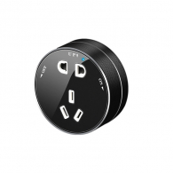 Трековая розетка-адаптер YouSmart Herepow 5-PIN Round Socket A Black