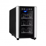 Винный шкаф с постоянной температурой и воздушным охлаждением Xiaomi Vinocave Mini Thermostat Black 6 bottles (SC-06A)