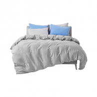 Антибактериальное постельное белье из хлопка Xiaomi 8H Super Soft Thermal Insulation Linens J9 1.8m Grey