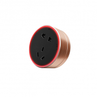 Трековая розетка-адаптер YouSmart Track Power Socket 5 PINS Gold (GD2)