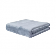 Теплый антибактериальный плед Xiaomi Como LIiving Warm Fleece Antibacterial Blanket Blue (70х100 см)