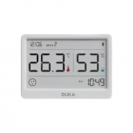 Датчик температуры и влажности Xiaomi DUKA Ink Screen Clock Thermometer And Hygrometer TH2