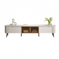 Тумба под телевизор Xiaomi Linsy TV Cabinet White/Gold 200 cm (LS568M1-A)
