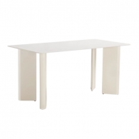 Обеденный стол со столешницей из керамогранита Xiaomi Linsy Rock Slab Dining Table 1.4 m Ivory White (SV3R-A)