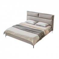Двуспальная кровать Xiaomi Linsy Soft Double Cowhide Bed 1.5 m Grey (PC365-A) (без матраса)
