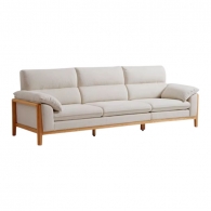 Диван на 3 места Xiaomi Linsy Oak Solid Wood Sofa Wood/Beige 3173 mm (CO1K- A2)