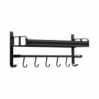 Настенный стеллаж Xiaomi Mensarjor Kitchen Wall-mounted Storage Rack 50cm 1 layer (MG-ZWJ-BG50H)