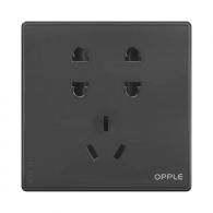 Розетка Xiaomi OPPLE Wall Switch Socket K05 Black Seven Hole Socket