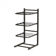 Стеллаж наcтольный Xiaomi Nagu Multi-Layer Countertop Storage Rack Black (4 полки)
