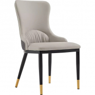 Комплект из 2 стульев Linsy Dining Chairs Gray&Black (LS518S4-A)