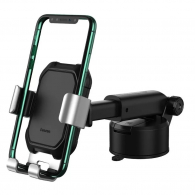 Автомобильный гравитационный держатель Baseus Tank Gravity Car Mount Holder With Suction Base Silver (SUYL-TK0S)