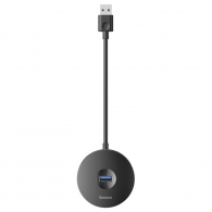 Адаптер-хаб Baseus Round Box HUB Adapter Black USB